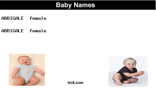 abbigale baby names