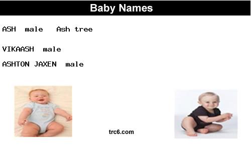 vikaash baby names