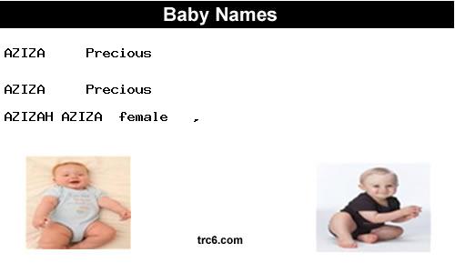 aziza baby names