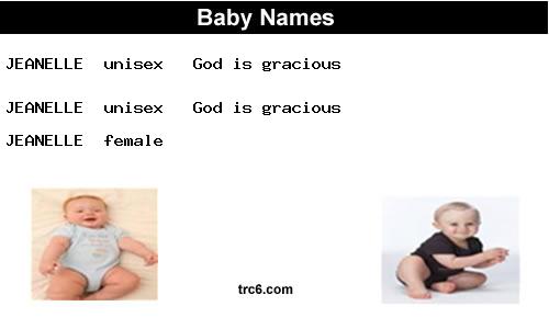 jeanelle baby names