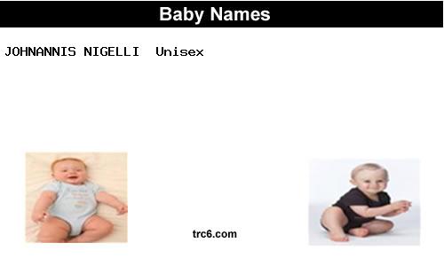 johnannis-nigelli baby names