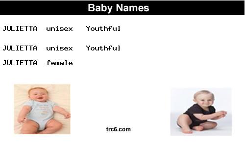 julietta baby names