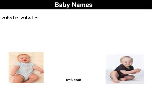 zuhair-zuhair baby names